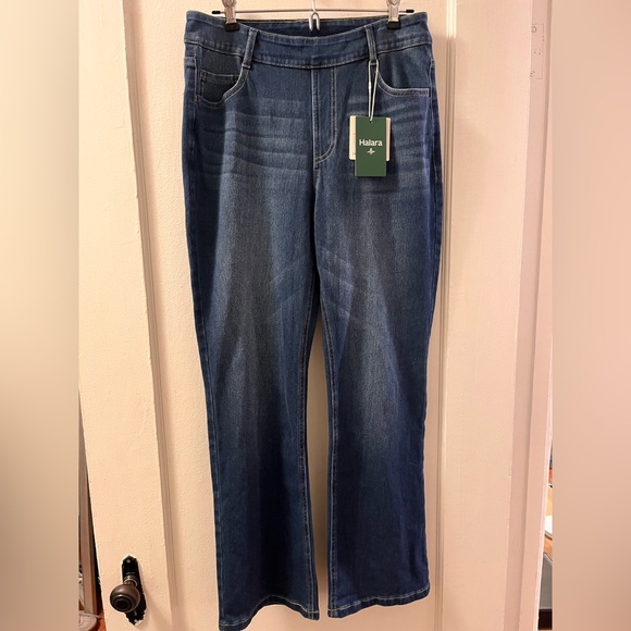 HALARA Denim - HALARA Women's Classic Blue Flare Jeans new with tags